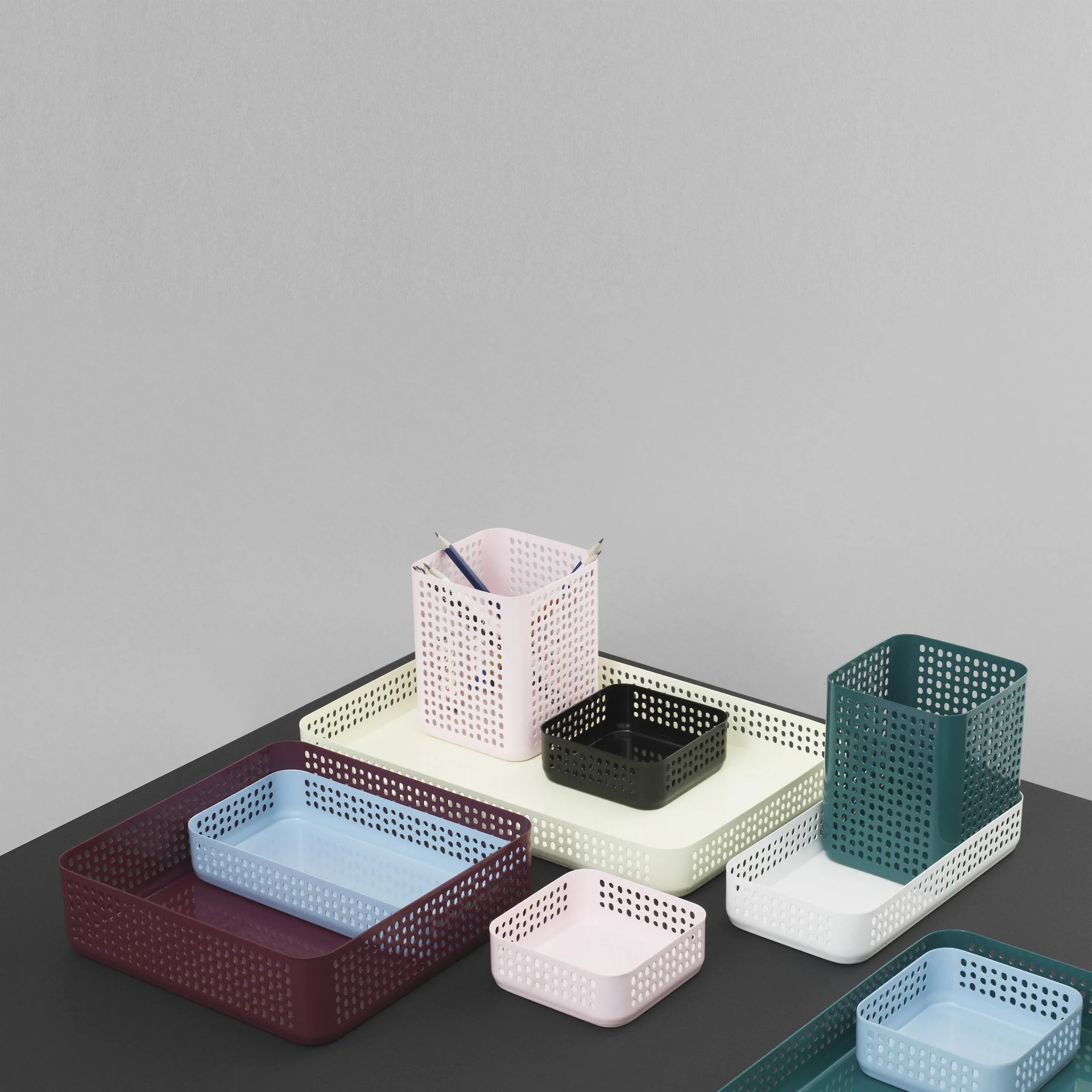 Organizer Nic Nac bianco, grande Normann Copenhagen