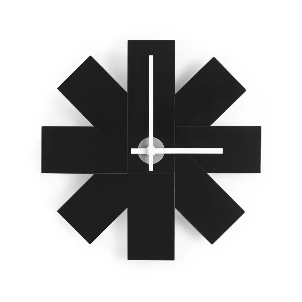 Orologio da parete Watch me, nero Normann Copenhagen