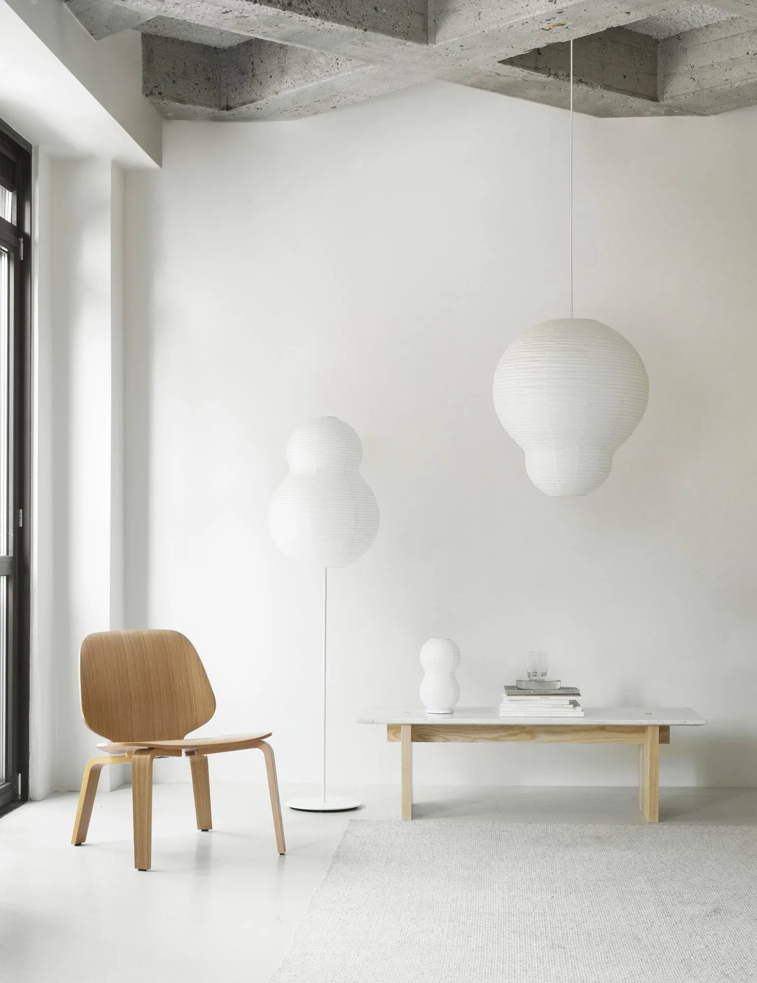 Paralume Puff Bubble 35x50 cm, Bianco Normann Copenhagen
