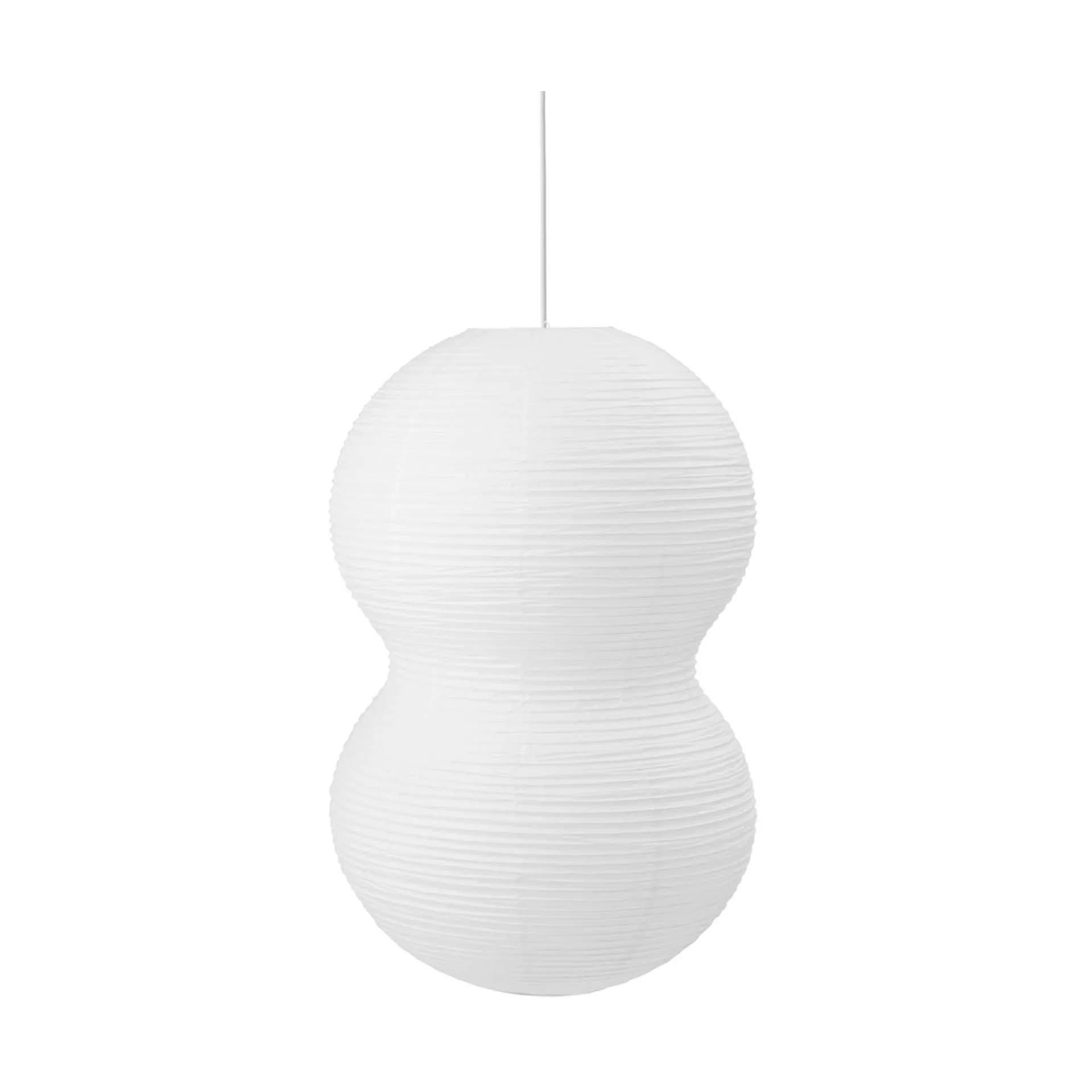 Paralume Puff Twist 50x90 cm, Bianco Normann Copenhagen