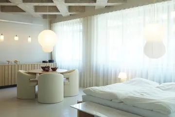 Paralume Puff Twist 50x90 cm - Bianco - Normann Copenhagen