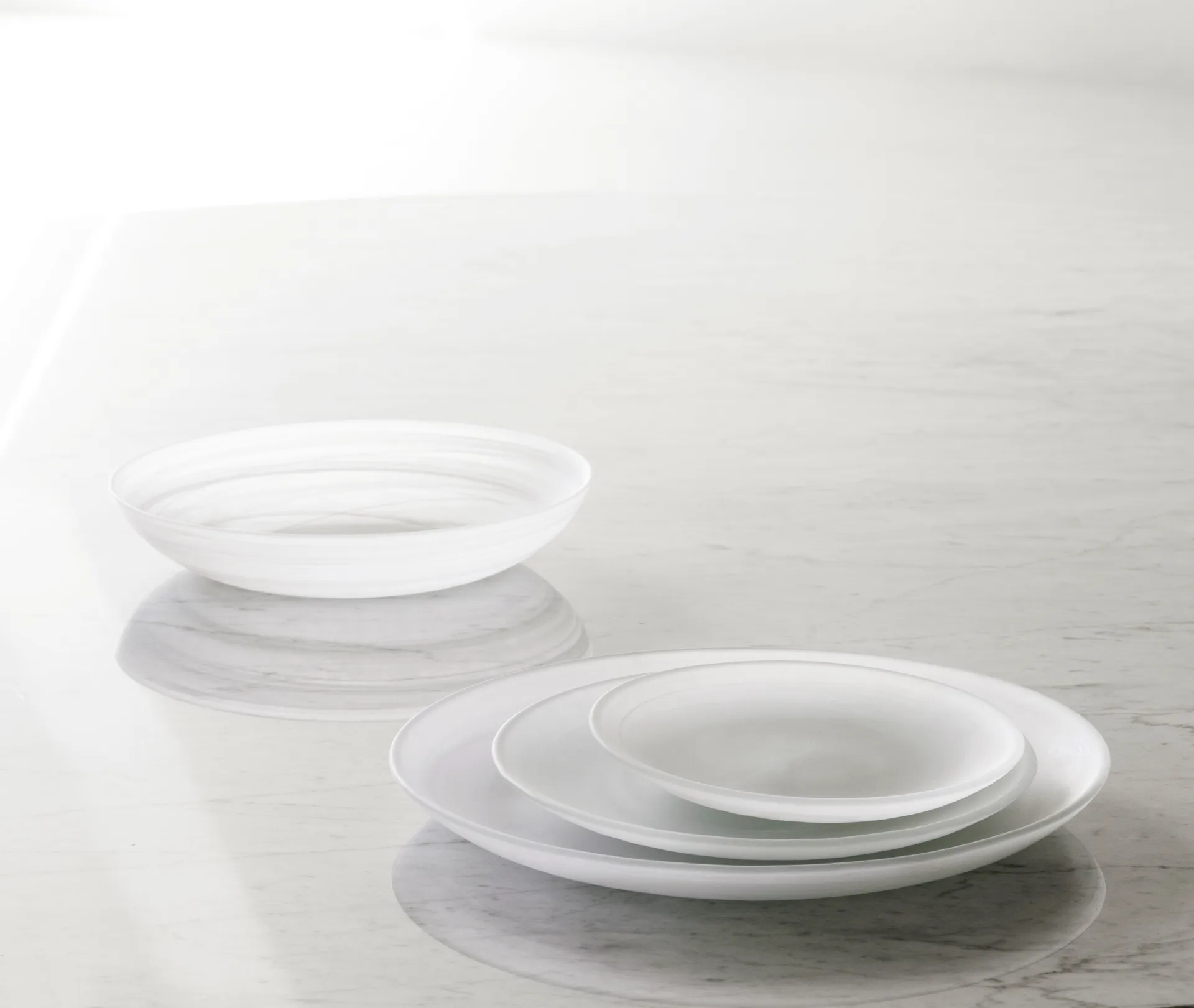 Piatto Cosmic Ø 21 cm, Bianco Normann Copenhagen