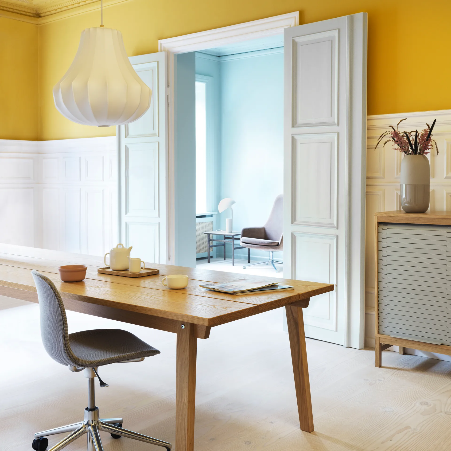 Plafoniera Phantom piccola, Bianco Normann Copenhagen