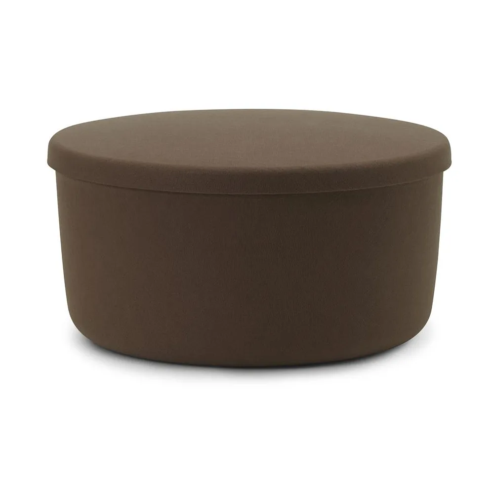 Poggiapiedi Hide Storage grande, Marrone Normann Copenhagen