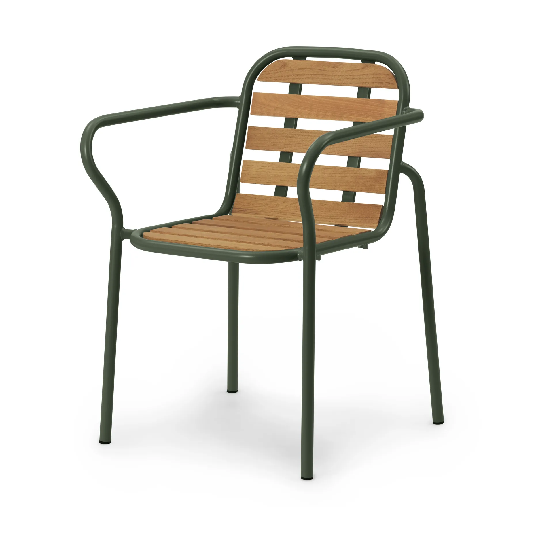 Poltrona con braccioli Vig Robinia, Verde Normann Copenhagen