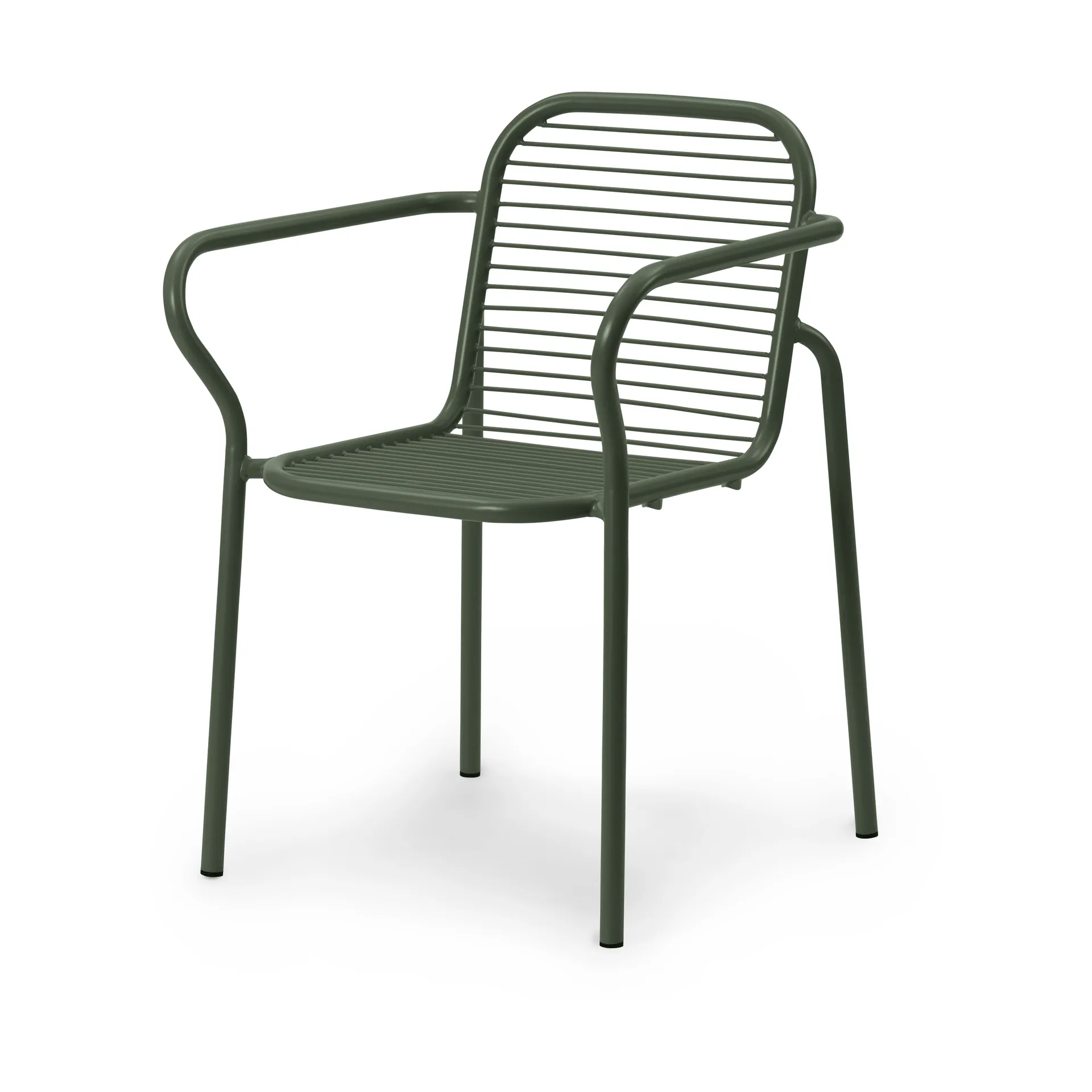 Poltrona con braccioli Vig, Verde Normann Copenhagen