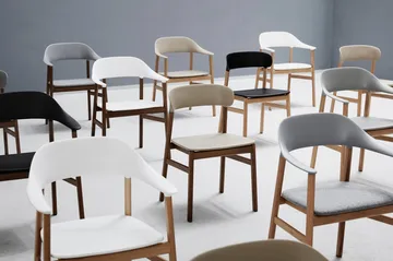 Poltrona Herit rovere affumicato - Dusty Green - Normann Copenhagen