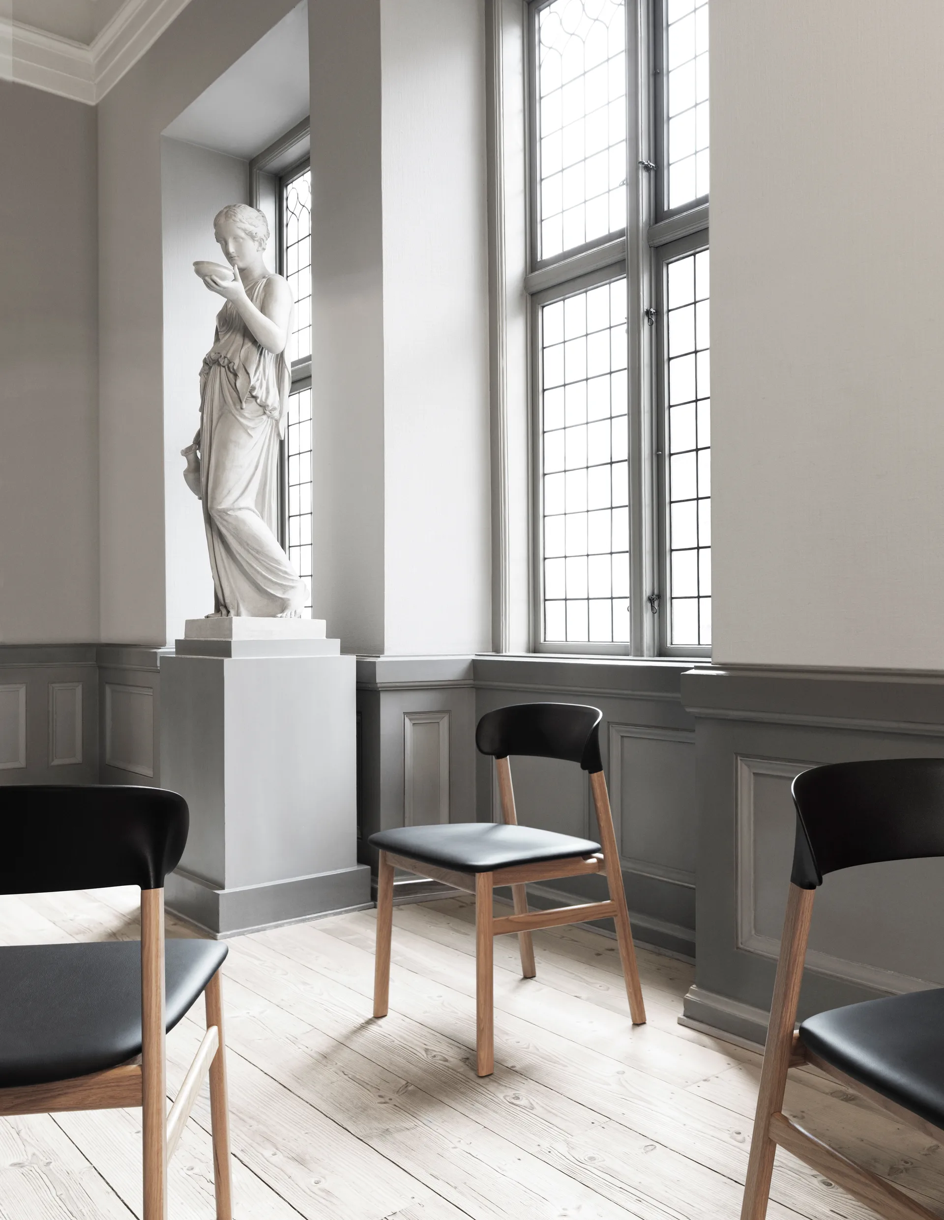 Poltrona Herit rovere, Black Normann Copenhagen