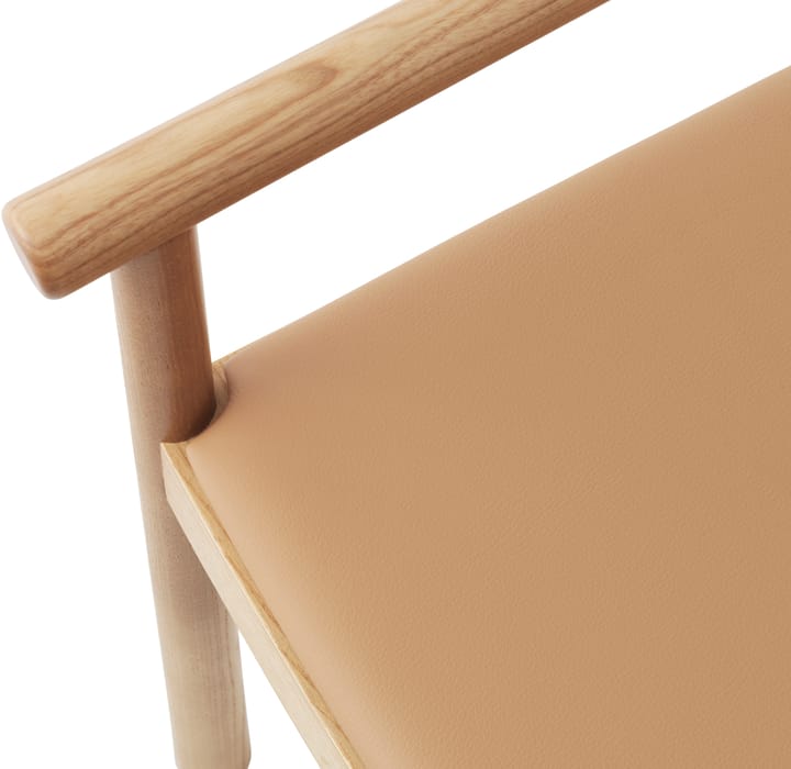 Poltrona Timb con cuscino da seduta, Tan/ Ultra Leather - Camel Normann Copenhagen
