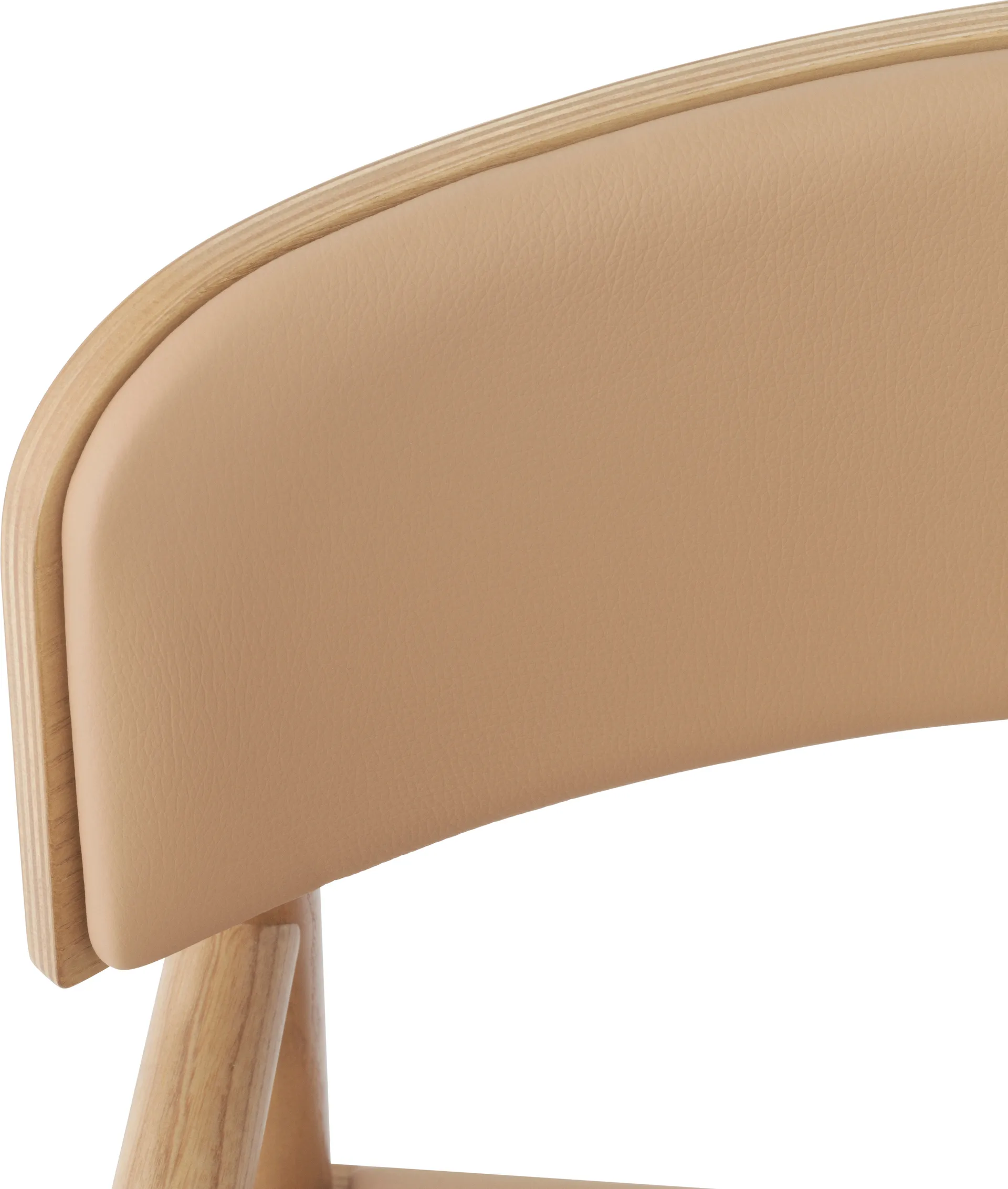 Poltrona Timb con cuscino da seduta, Tan/ Ultra Leather - Camel Normann Copenhagen