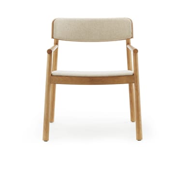 Poltrona Timb - Frassino color cuoio – tessuto Hallingdal 220 - Normann Copenhagen