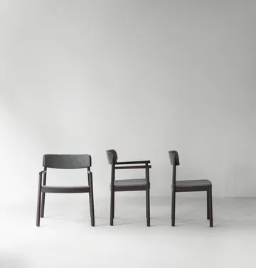 Poltrona Timb - Frassino marrone – tessuto Hallingdal 368 - Normann Copenhagen