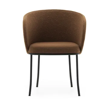 Poltroncina Knit  - Acciaio nero brandy - Normann Copenhagen