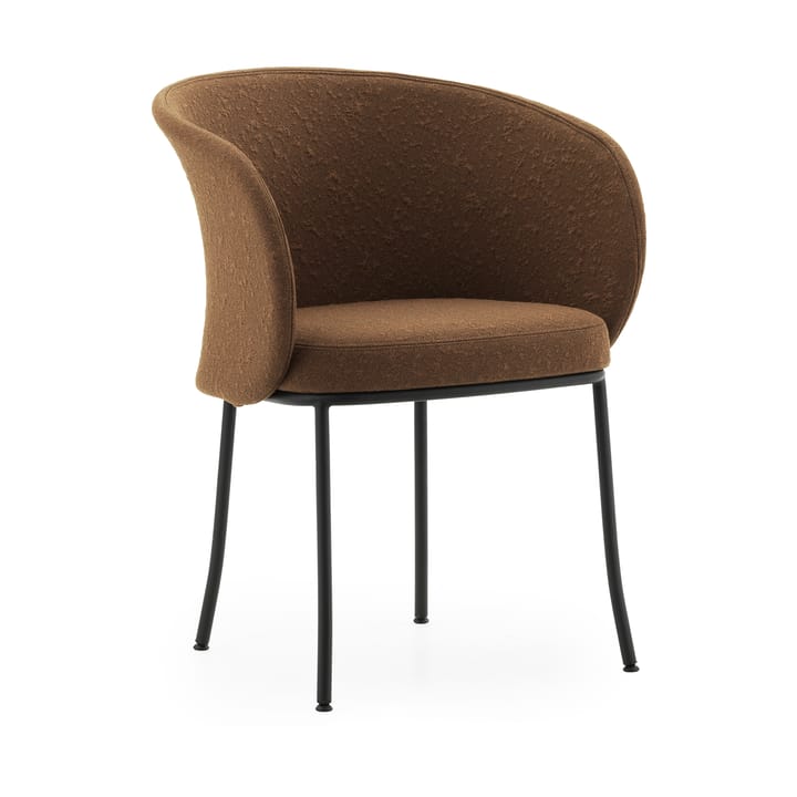Poltroncina Knit  - Acciaio nero brandy - Normann Copenhagen