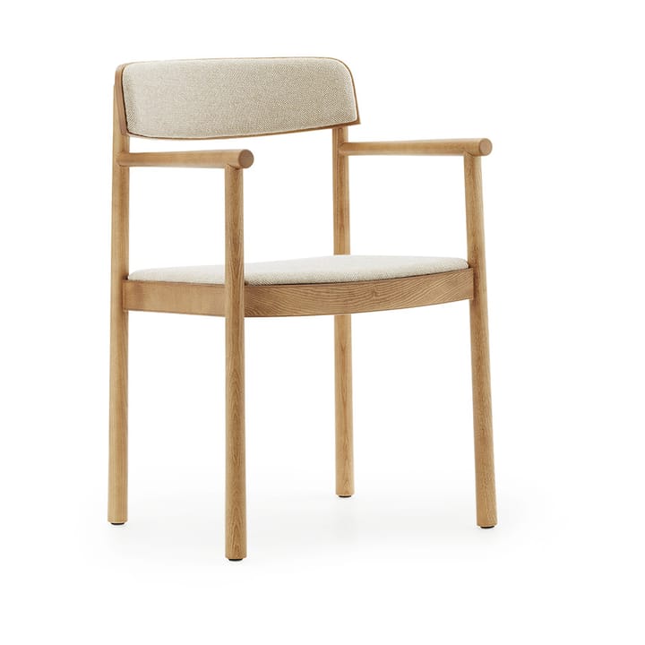 Poltroncina Timb - Frassino color cuoio – tessuto Hallingdal 220 - Normann Copenhagen