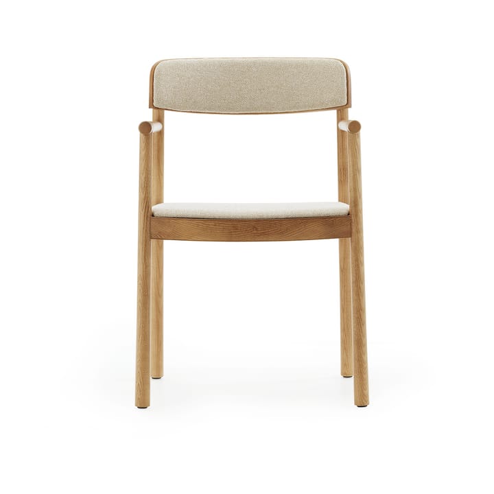 Poltroncina Timb, Frassino color cuoio – tessuto Hallingdal 220 Normann Copenhagen