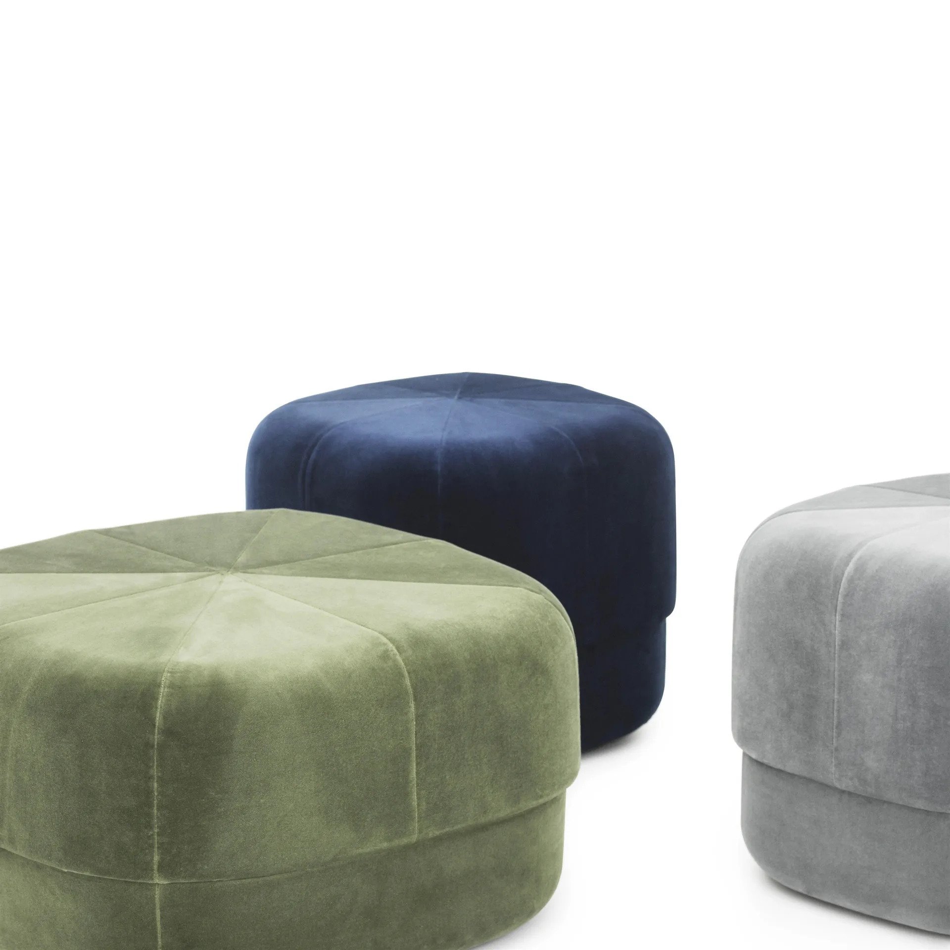 Pouf Circus, blu scuro Normann Copenhagen