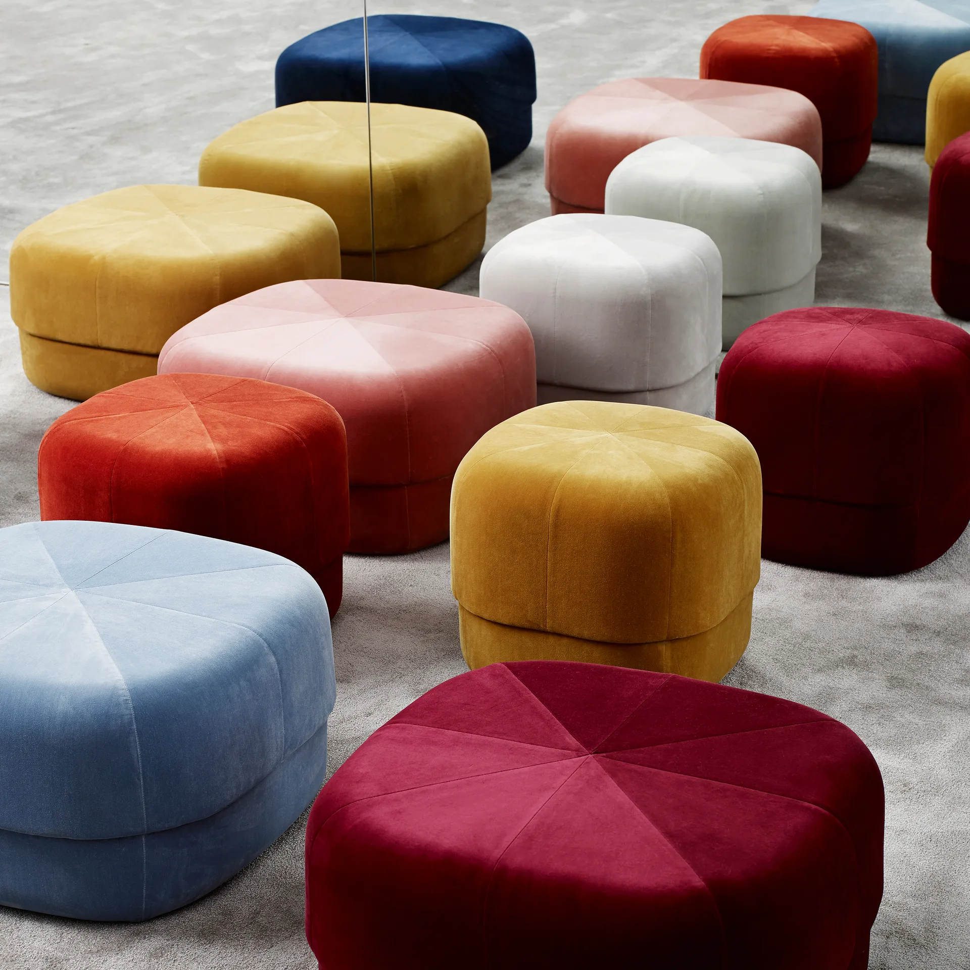 Pouf Circus, giallo Normann Copenhagen
