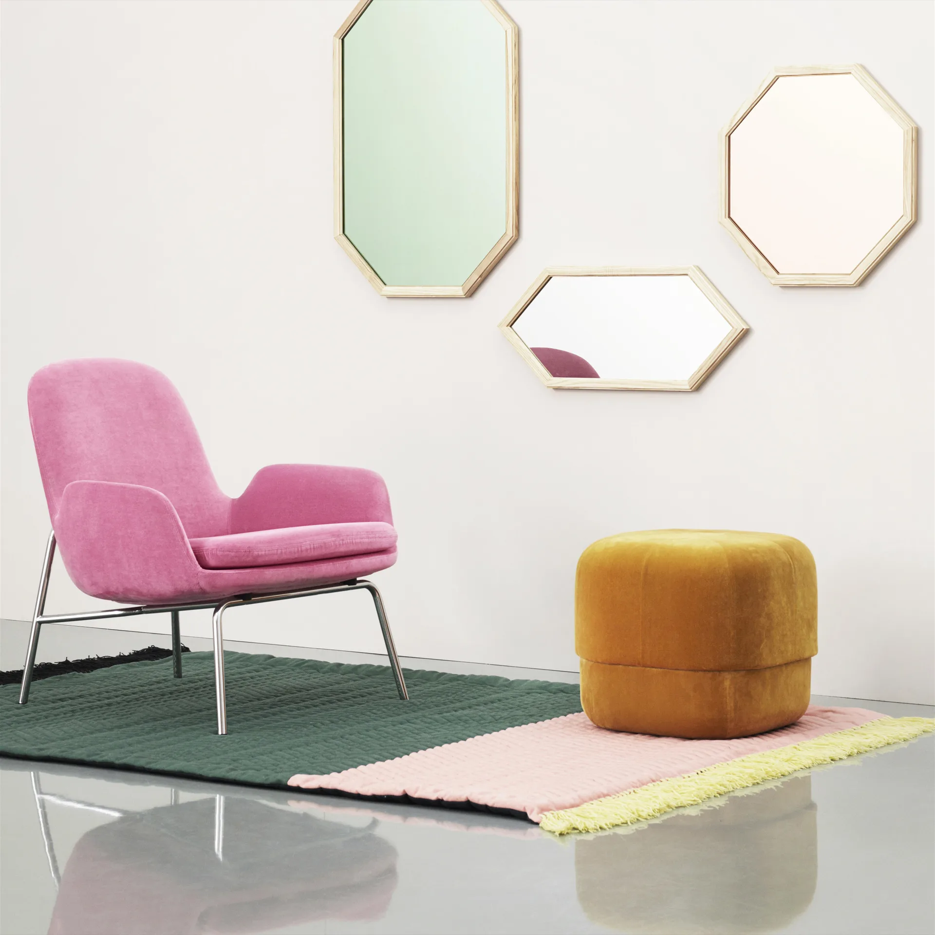 Pouf Circus, giallo Normann Copenhagen