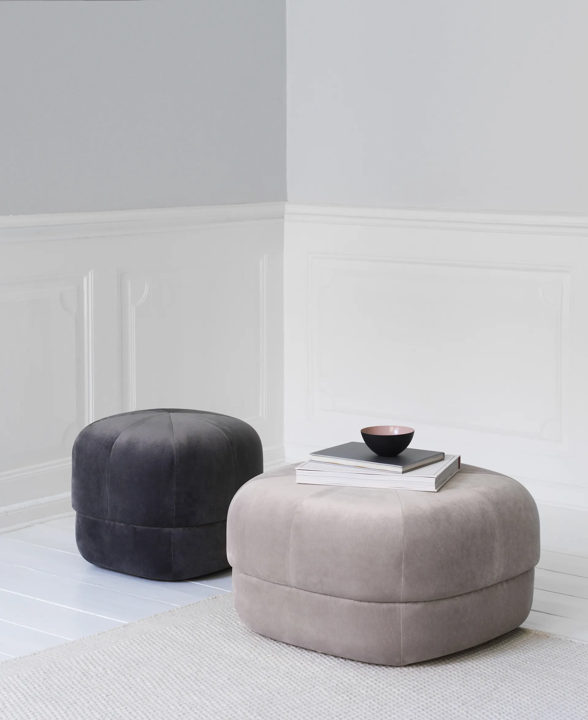 Pouf Circus, grigio Normann Copenhagen