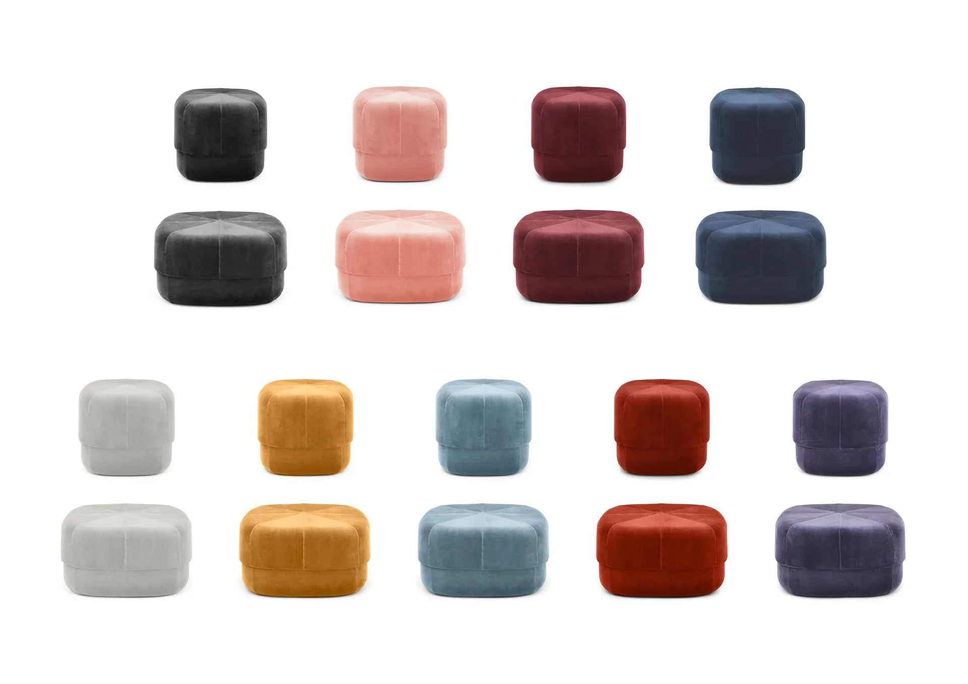 Pouf Circus, grigio Normann Copenhagen
