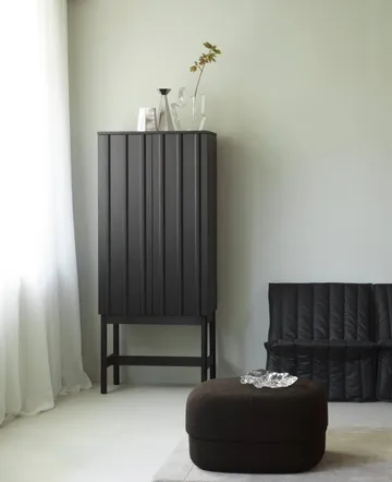 Rib armadio - Soft black, 166,5x70x43 cm - Normann Copenhagen