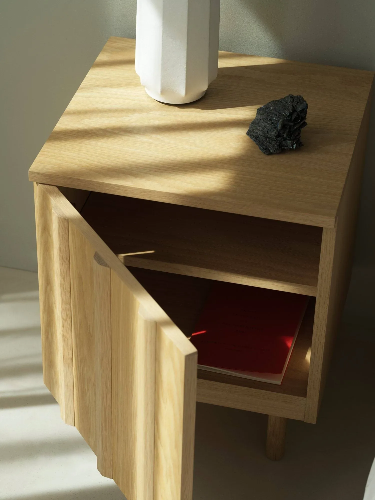 Rib comodino, Rovere, 52x42x40 cm Normann Copenhagen