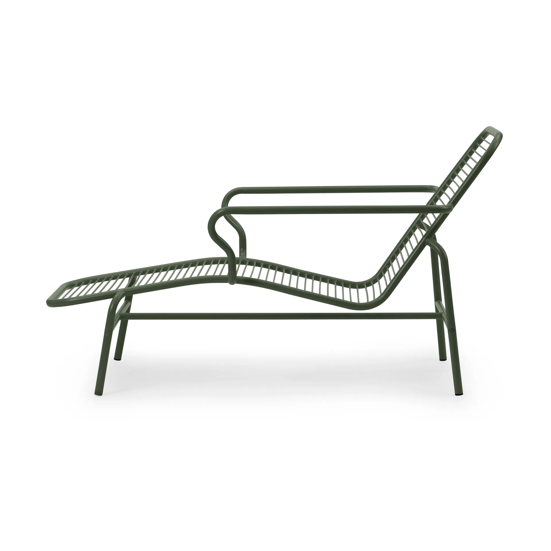 Sedia a sdraio Vig Chaise Lounge, Verde Normann Copenhagen