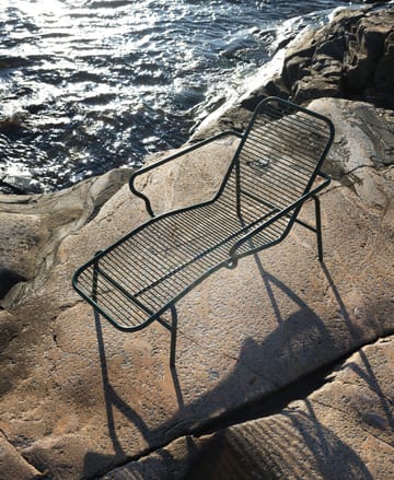 Sedia a sdraio Vig Chaise Lounge  - Verde - Normann Copenhagen