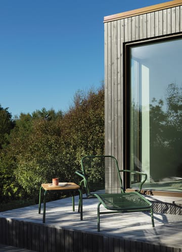 Sedia a sdraio Vig Chaise Lounge  - Verde - Normann Copenhagen