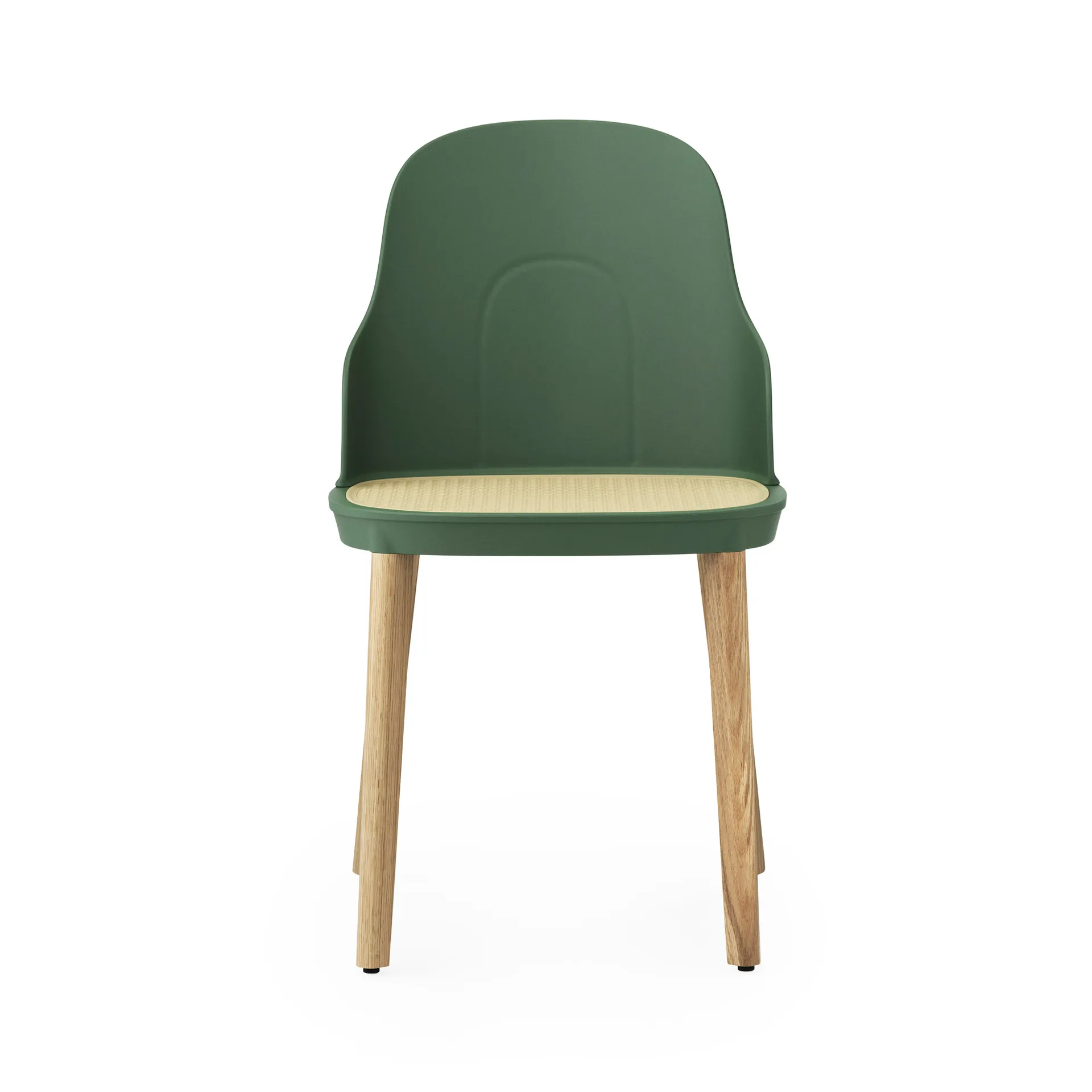 Sedia Allez in vimini sagomato, Park green-rovere Normann Copenhagen