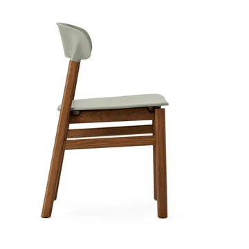 Sedia in rovere affumicato Herit - Dusty green (verde) - Normann Copenhagen
