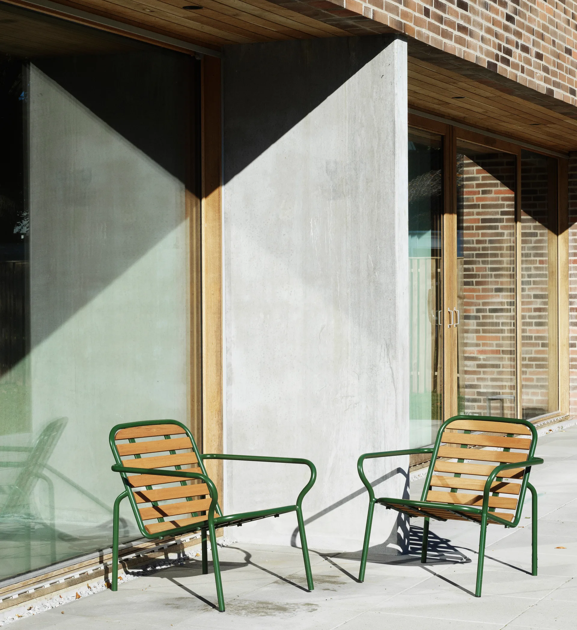 Sedia lounge Vig Robinia, Verde Normann Copenhagen