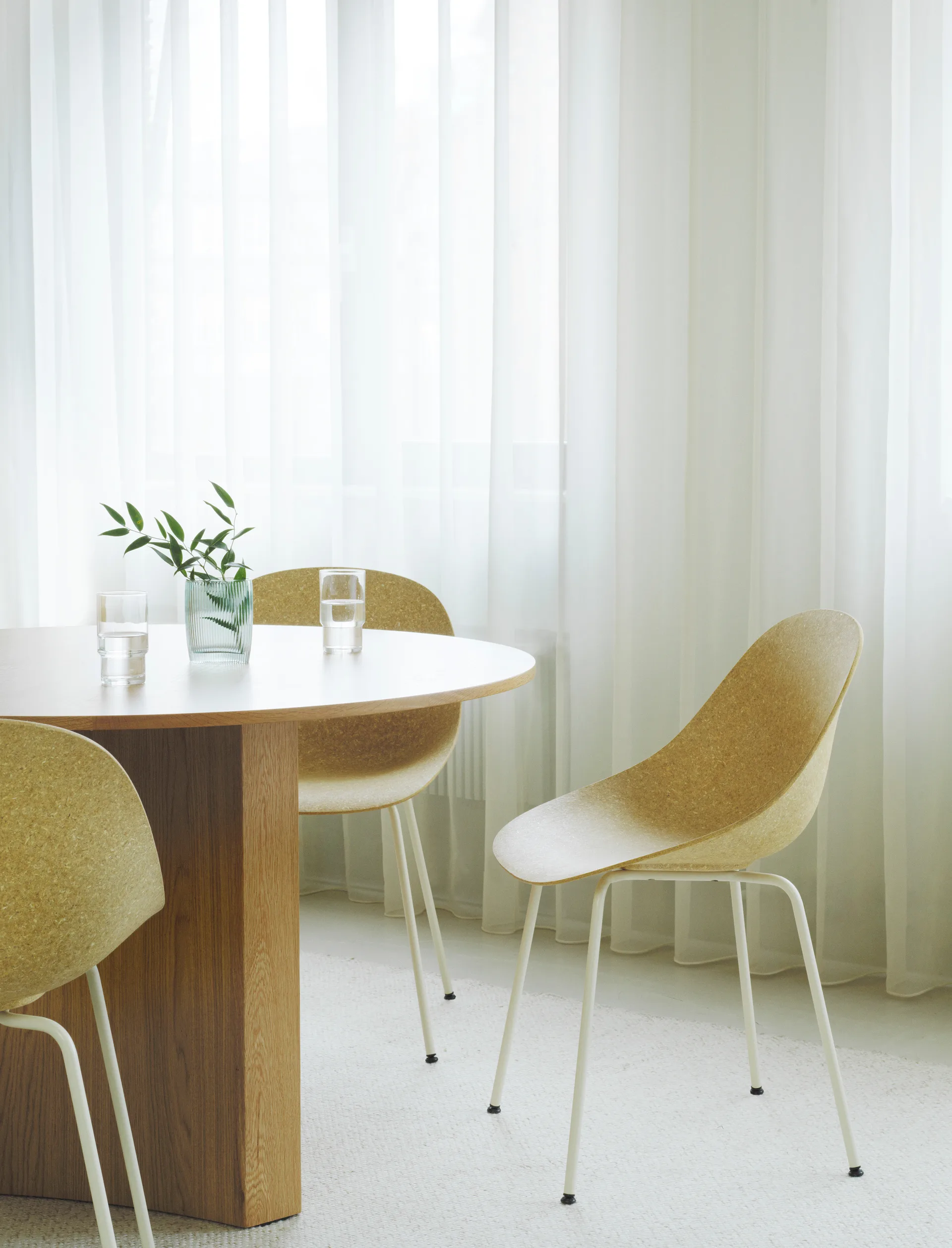 Sedia Mat , Hemp-cream steel Normann Copenhagen