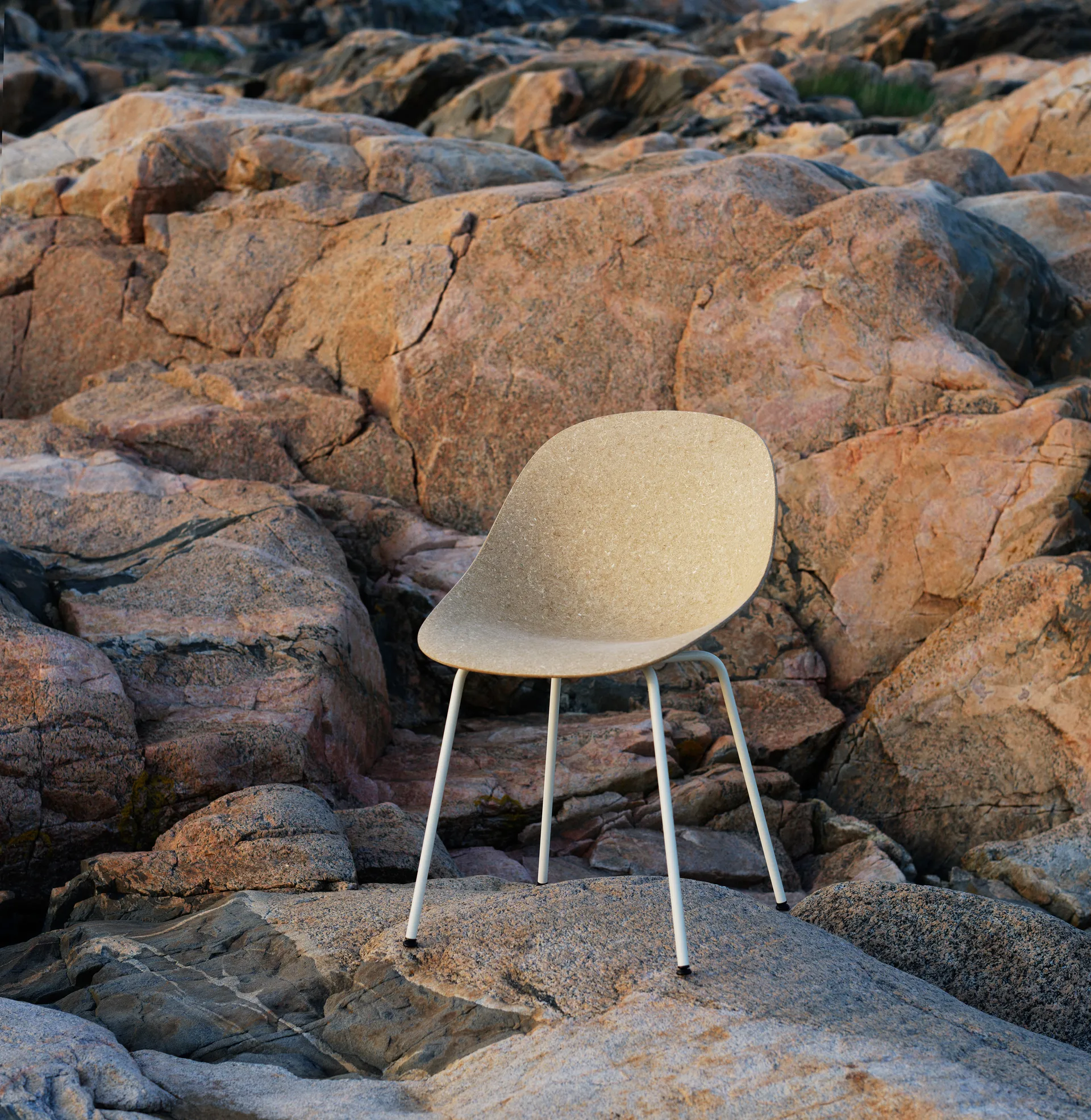 Sedia Mat , Hemp-cream steel Normann Copenhagen