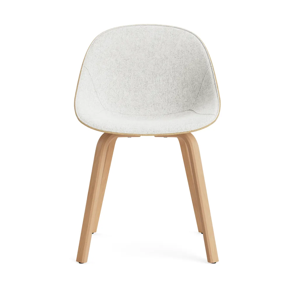 Sedia Mat rivestita frontalmente, Hallingdal 110-hemp-faggio Normann Copenhagen