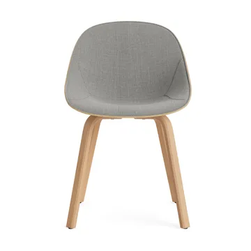 Sedia Mat rivestita frontalmente - Remix 133-hemp-faggio - Normann Copenhagen