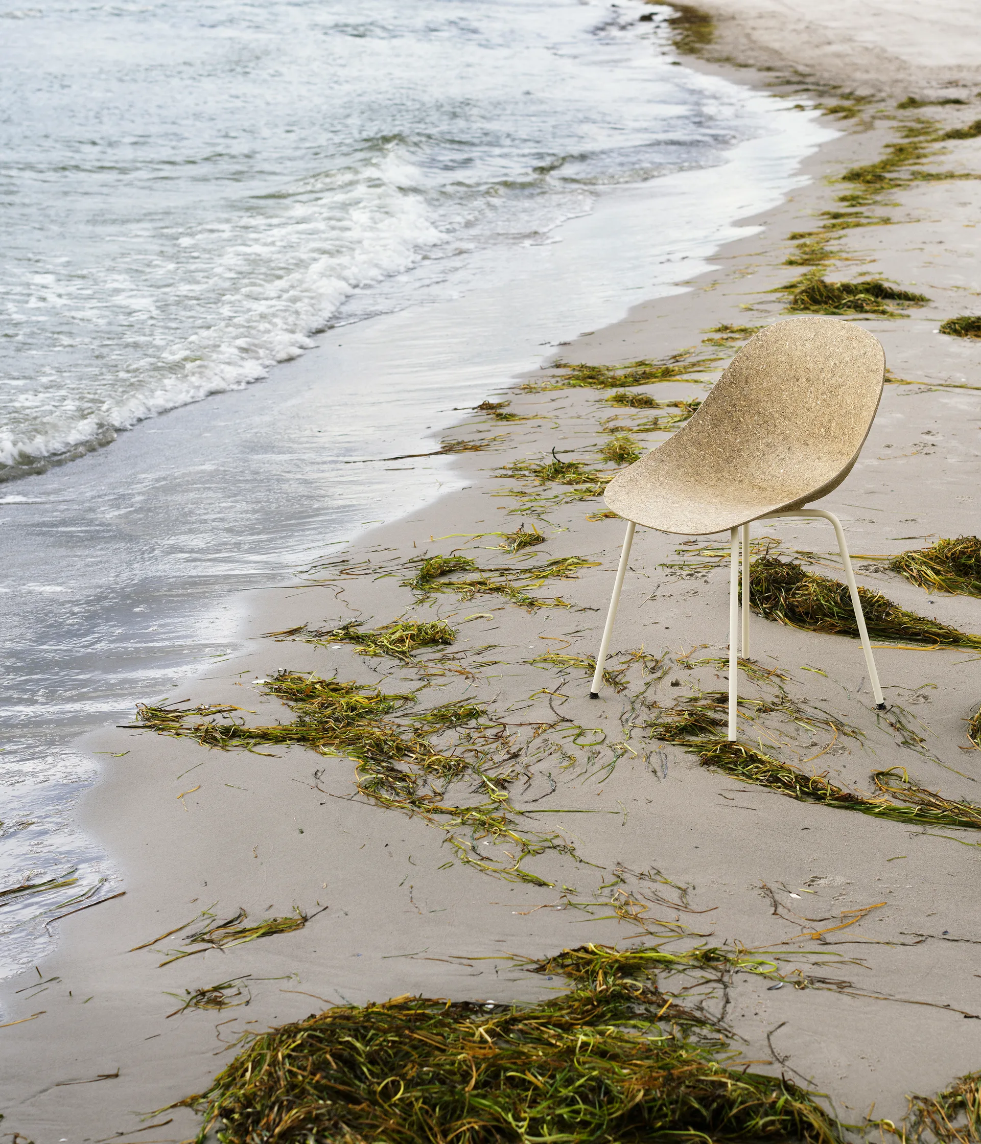 Sedia Mat , Seaweed-cream steel Normann Copenhagen