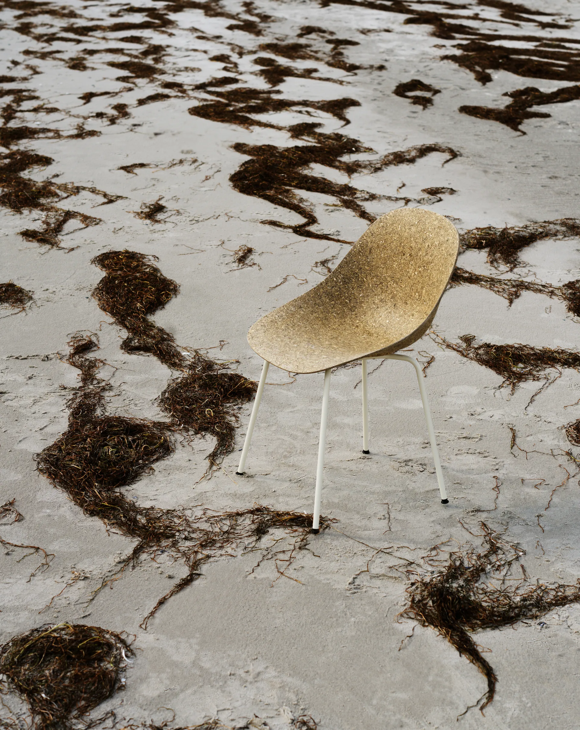 Sedia Mat , Seaweed-cream steel Normann Copenhagen