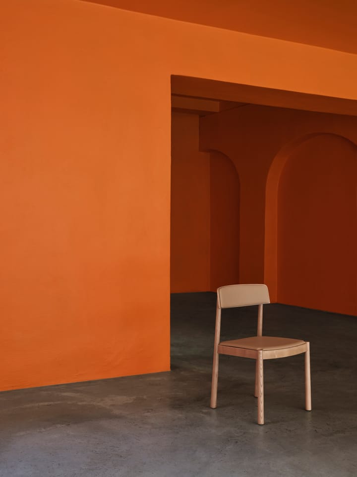 Sedia Timb con cuscino da seduta, Tan/ Ultra Leather - Camel Normann Copenhagen