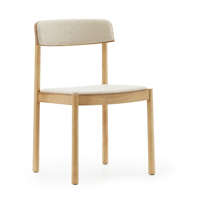 Sedia Timb - Frassino color cuoio – tessuto Hallingdal 220 - Normann Copenhagen