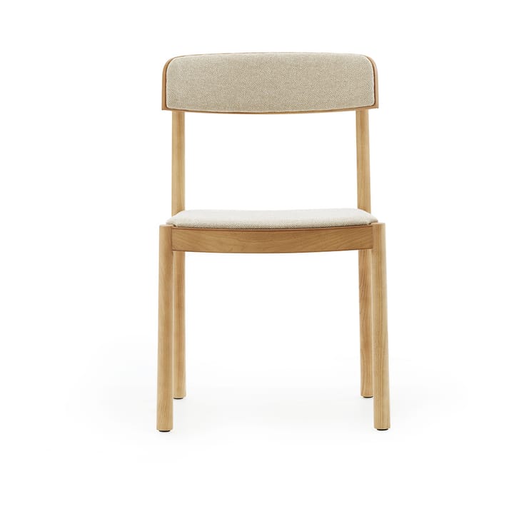 Sedia Timb, Frassino color cuoio – tessuto Hallingdal 220 Normann Copenhagen