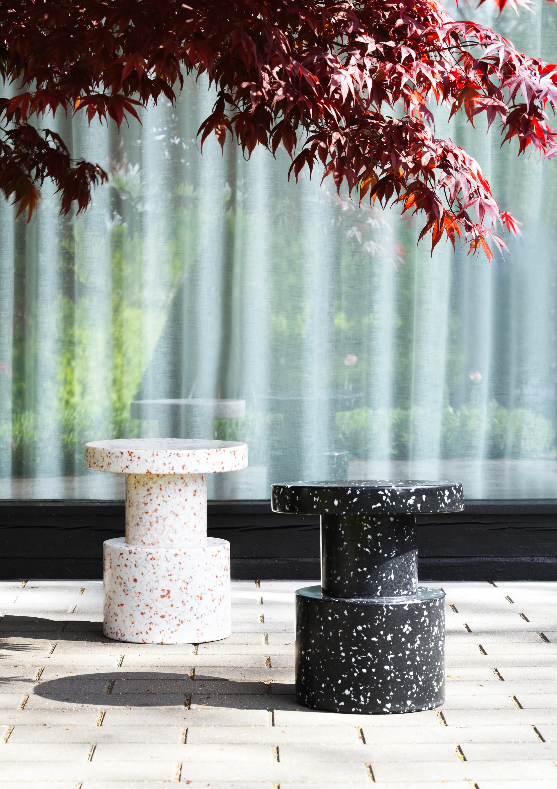 Sgabello Bit , Bianco Normann Copenhagen