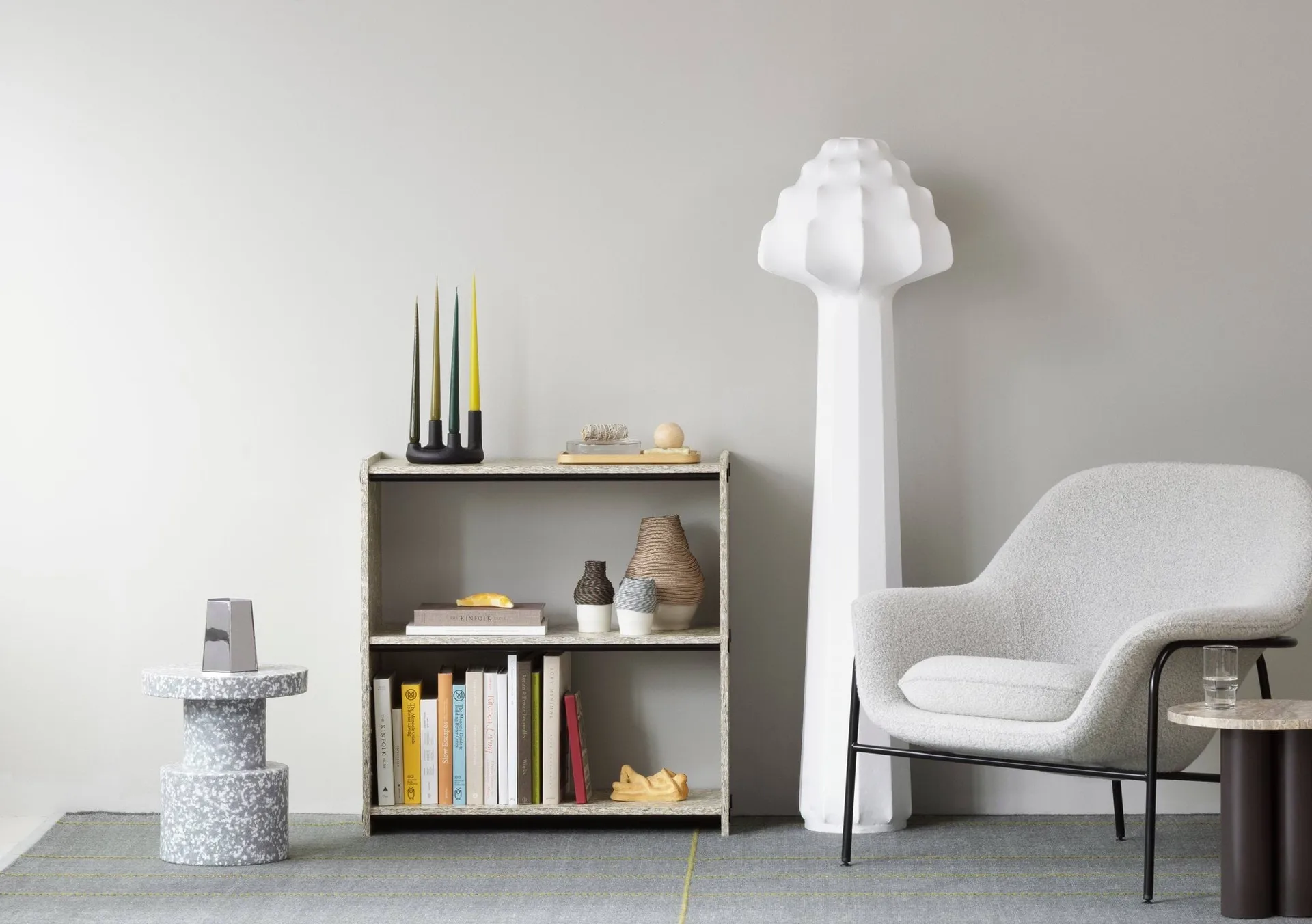 Sgabello Bit , Grigio Normann Copenhagen