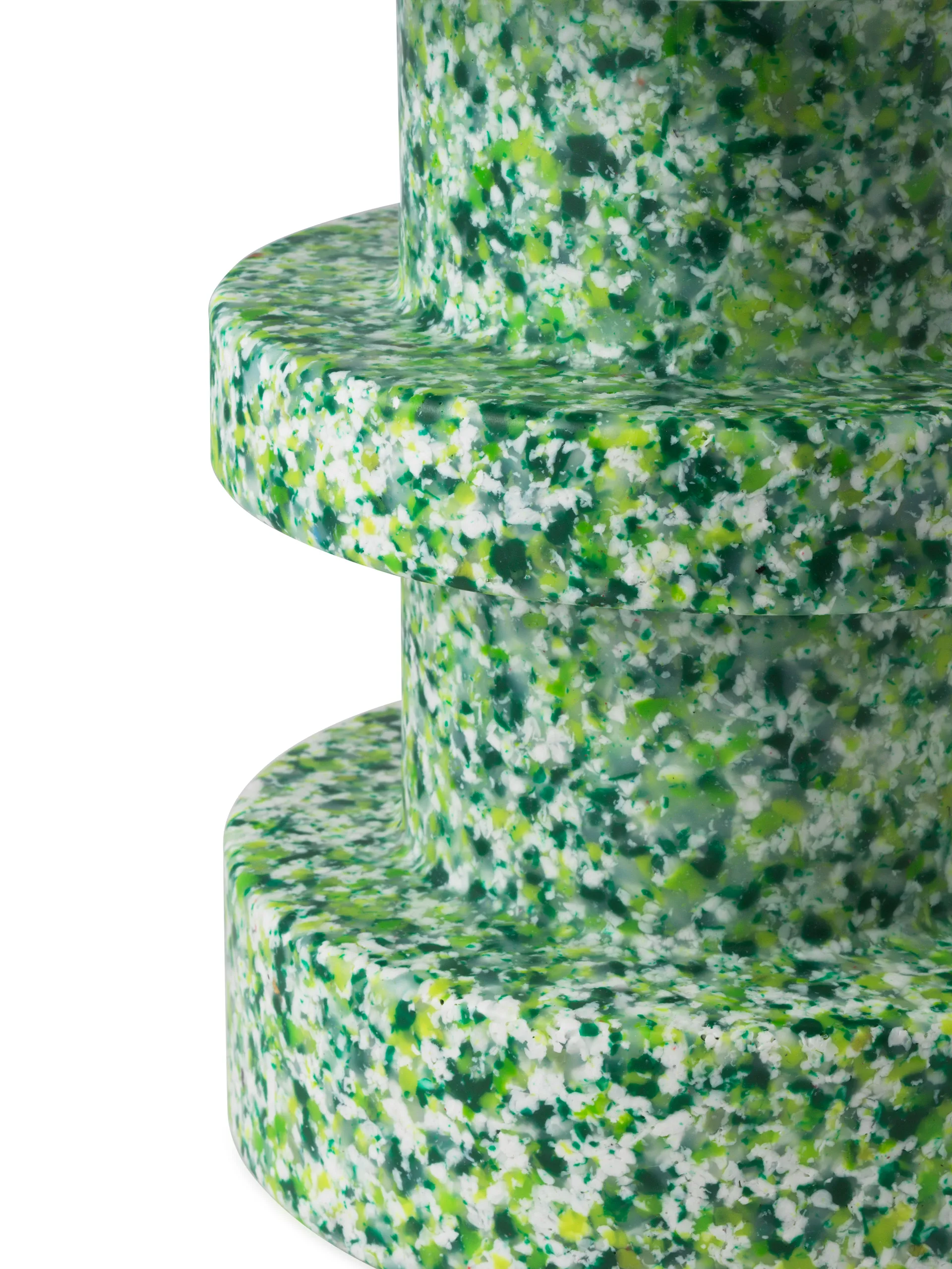 Sgabello Bit Stack, Verde Normann Copenhagen