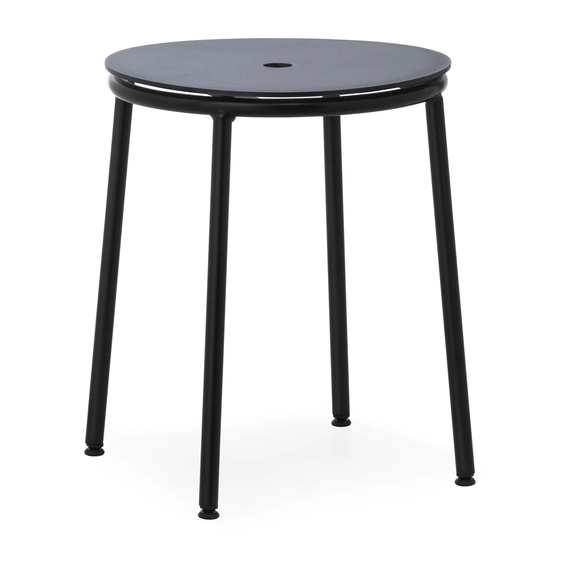 Sgabello Circa, 45 cm, Alluminio nero Normann Copenhagen