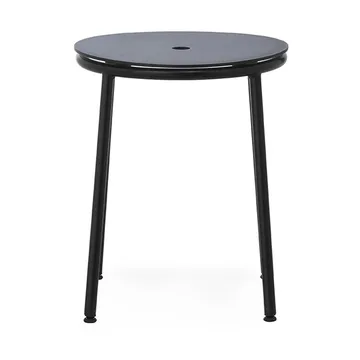 Sgabello Circa, 45 cm - Alluminio nero - Normann Copenhagen