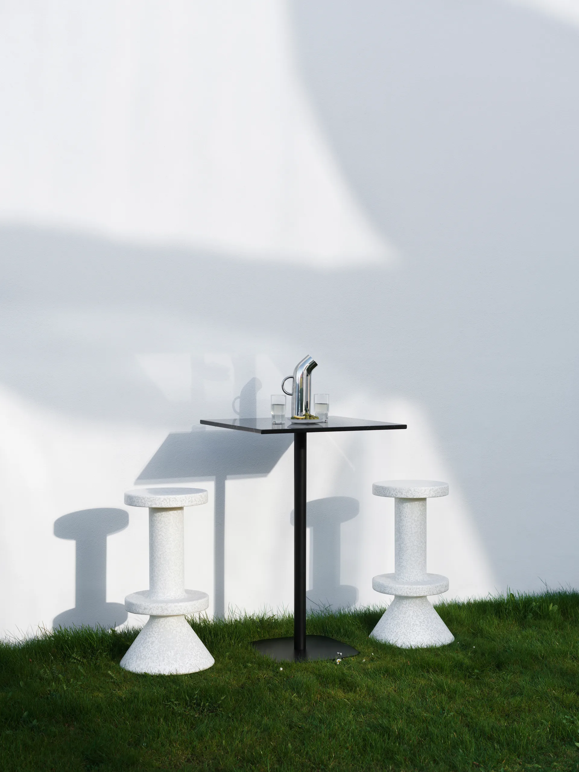 Sgabello da bar Bit 75 cm, Bianco Normann Copenhagen