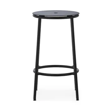 Sgabello da bar Circa, 65 cm - Alluminio nero - Normann Copenhagen