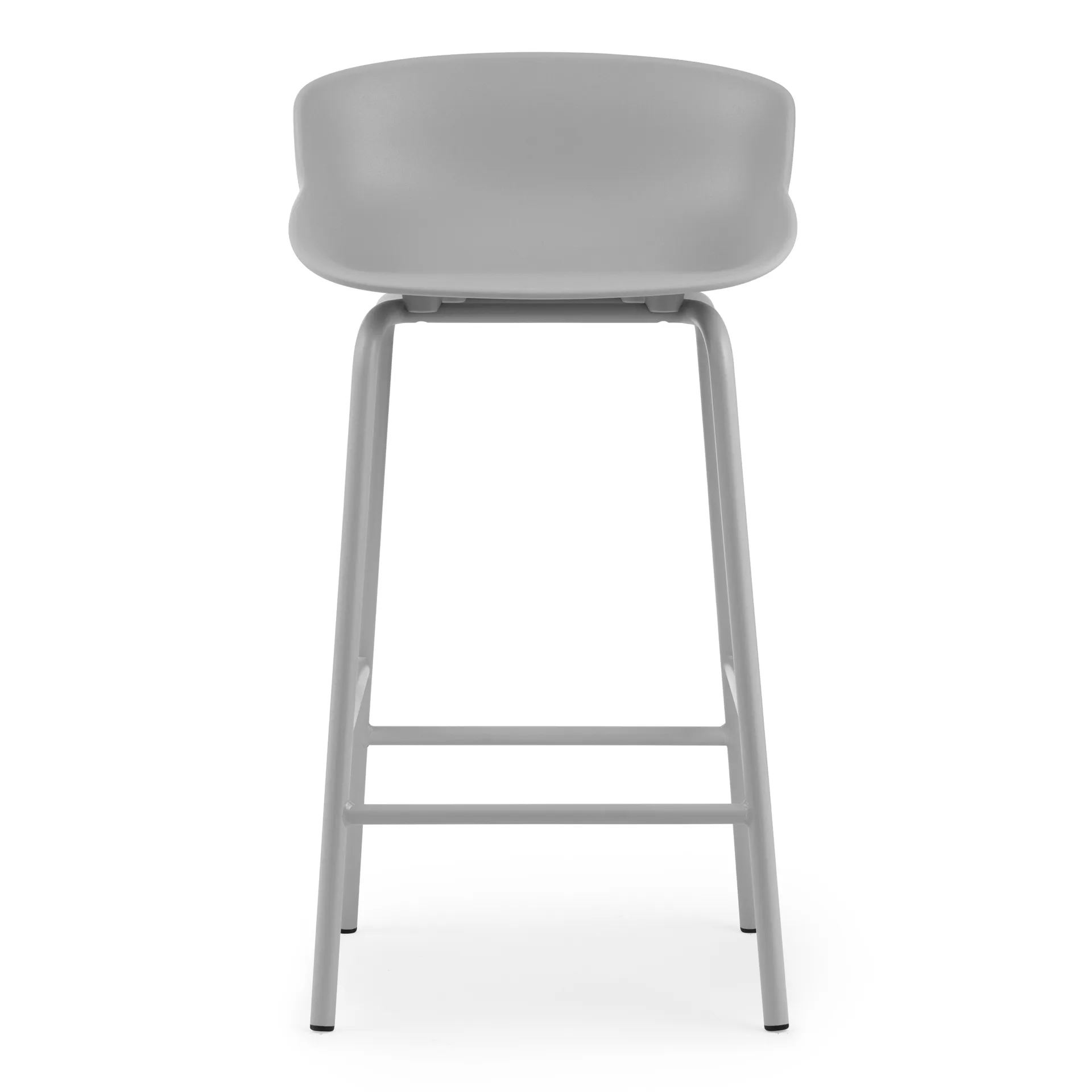 Sgabello da bar con gambe in metallo Hyg 65 cm, Grigio Normann Copenhagen